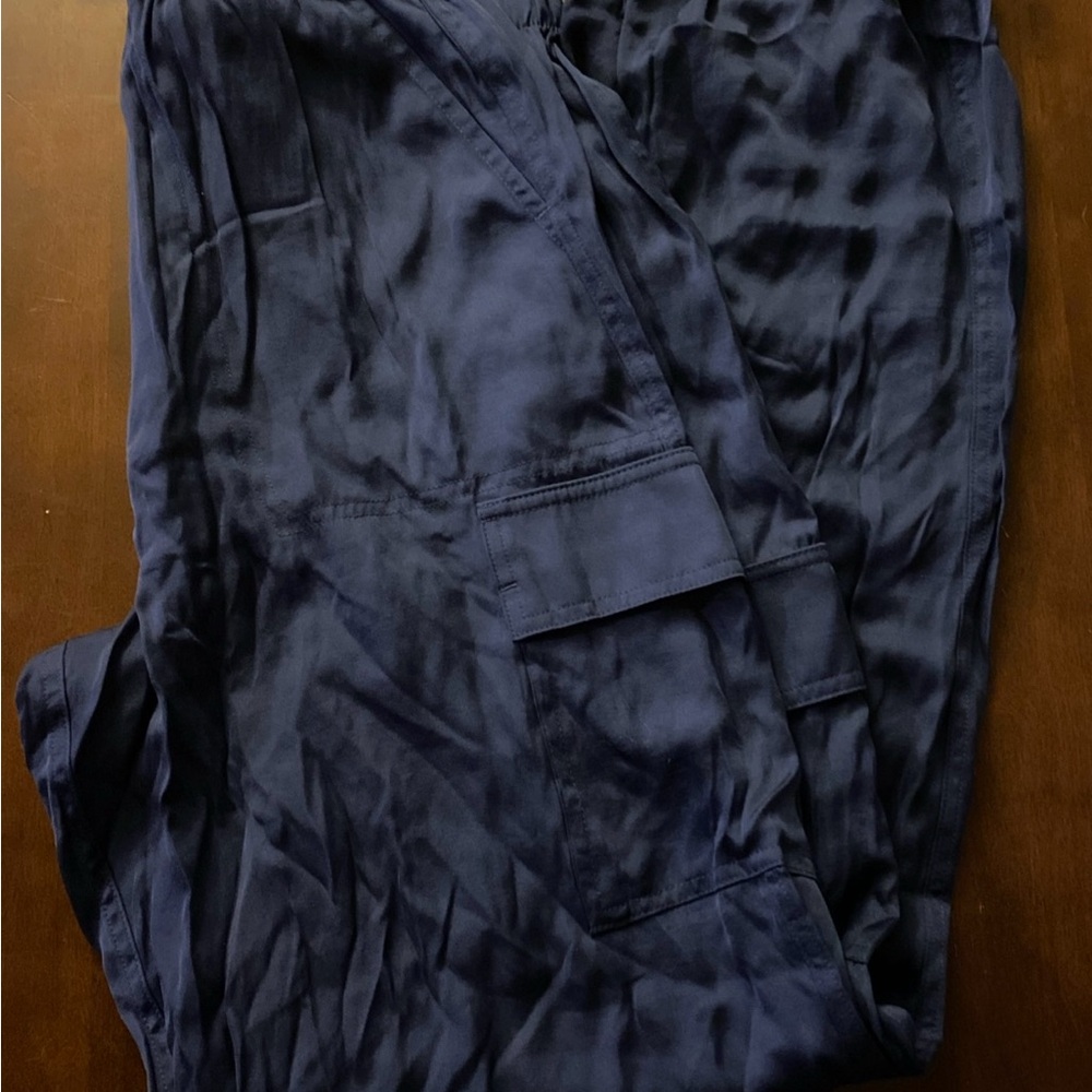 PINK by Victoria's Secret Women’s Satin Parachute Pants Size Small Tall